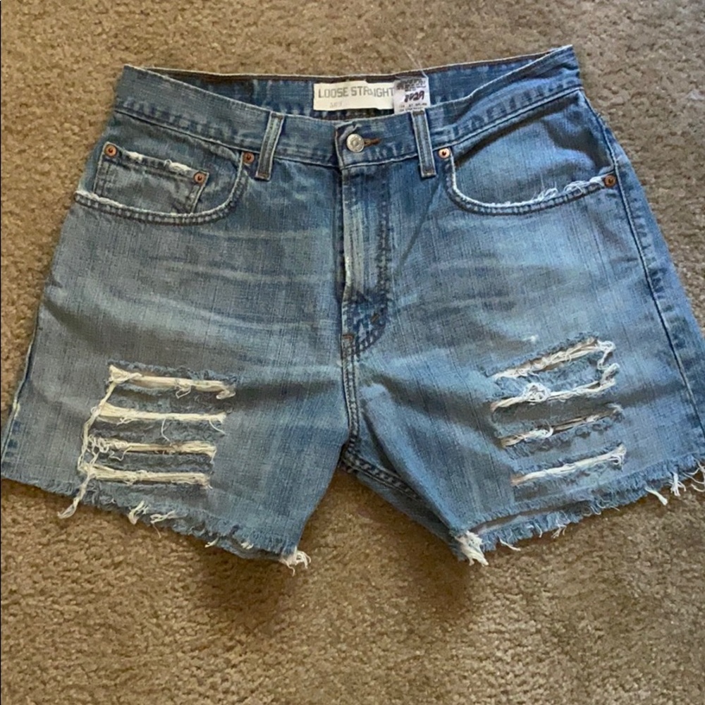 Levi’s Distressed Shorts
